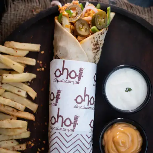 Mexican Crispy Chicken Shawarma