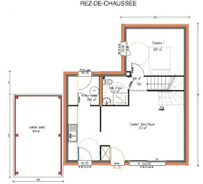 maison neuve à Pruillé-le-Chétif (72)
