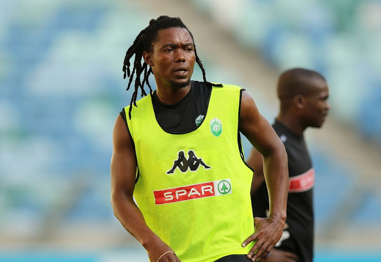 Mbulelo Mabizela in the training colours of Amazulu in 2015. File photo.