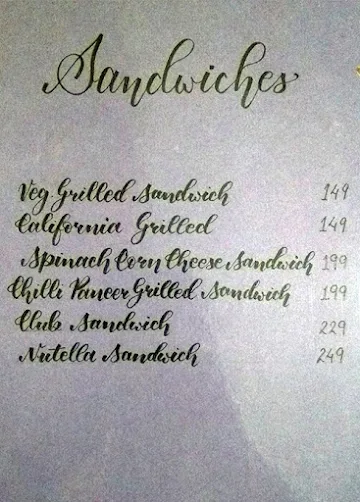 Mix Tape Bistro menu 