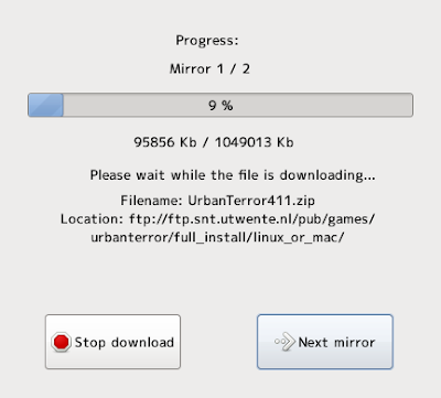 urbanterror download progress