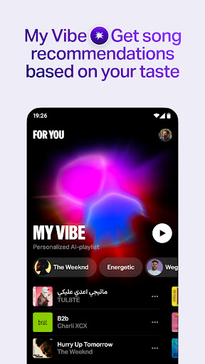 Screenshot Yango Play Music: song player