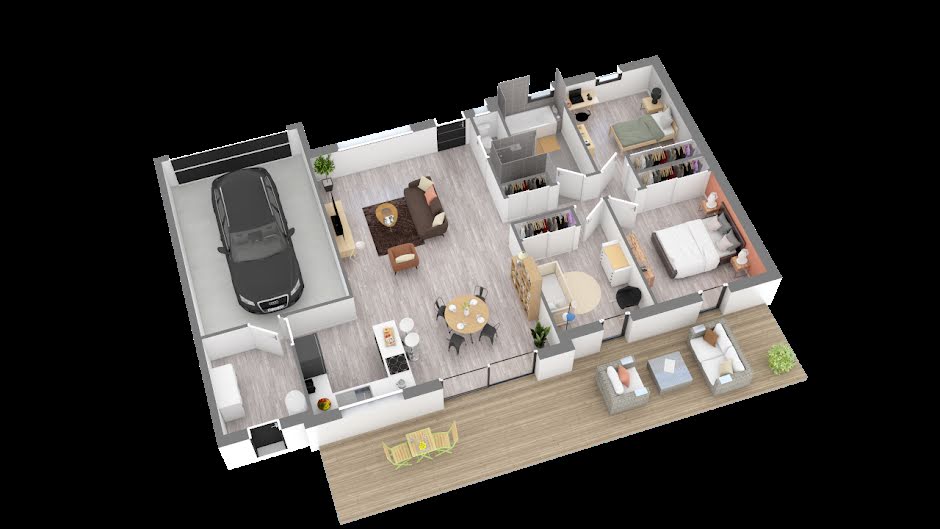 Vente maison neuve 4 pièces 95.22 m² à Pont-Audemer (27500), 215 000 €