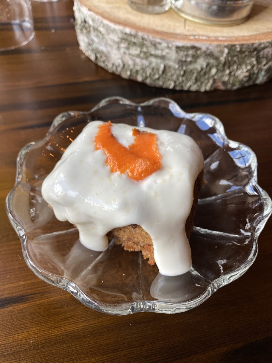 Homemade carrot cake GF