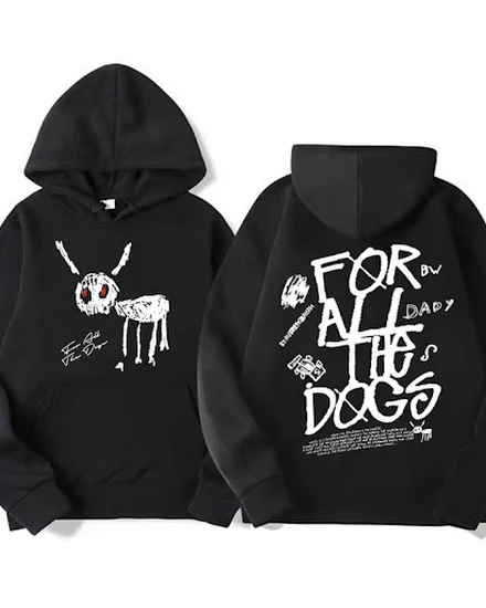 Rapper Drake New Album for All The Dogs Graphic Hoodies M... - 0