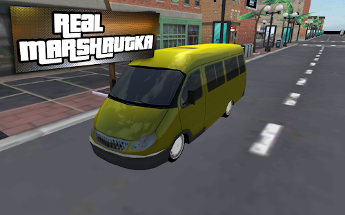 Android application Russian Car Marshrutka Driving screenshort