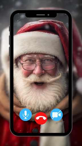 Screenshot Santa Fake Video Call Prank