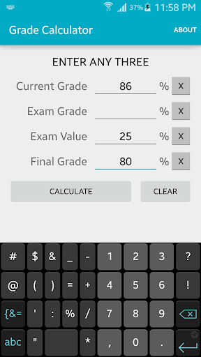 Grade Calculator