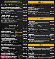 Mocha Art Cafe menu 1