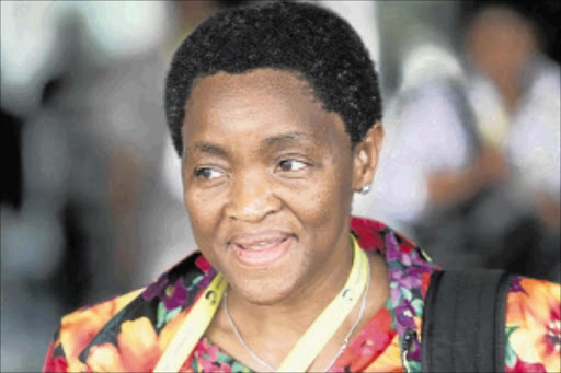 FRAUD BUSTER: Minister Bathabile Dlamini