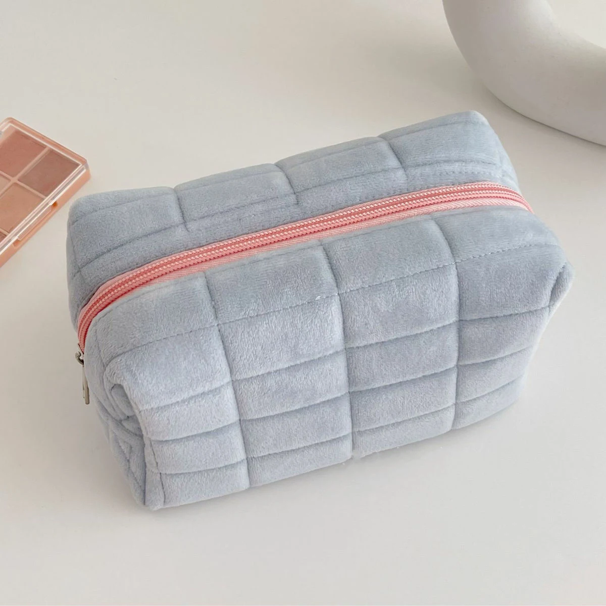 Title 5, Korean Style Soft Cloud Makeup Bag Simple, offe...