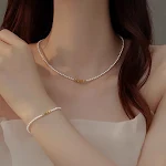 Shell Pearls Bracelet