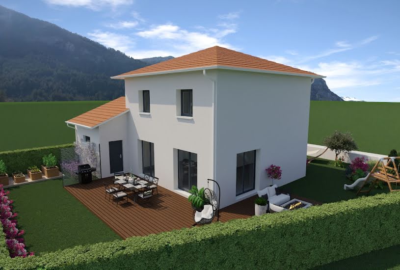  Vente Terrain + Maison - Terrain : 350m² - Maison : 90m² à Ruy (38300) 