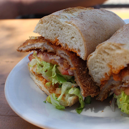 Chicken Schnitzel Sandwich