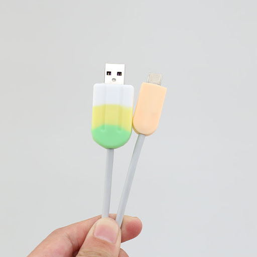 Title 5, Ice Cream Mobile Phone Data Cable Protective Co...