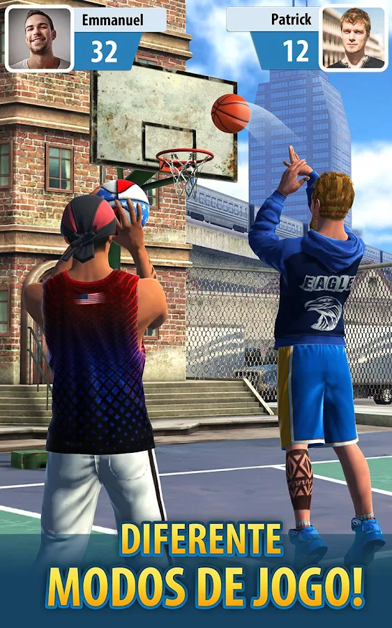  Basketball Stars: captura de tela 