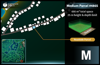 Medium #4865 (M) parcel in Somnium Space