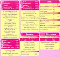 Baskin Robbins menu 1