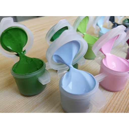 Title 2, Cute Cow DIY Digital Painting Kit. Easy paint b...