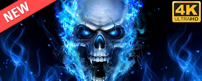 Skulls HD Wallpapers Skeletons New Tab Theme marquee promo image