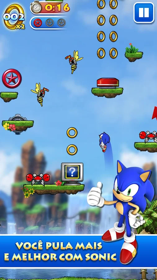  Sonic Jump: captura de tela 