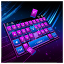 Descargar Classic Pink blue Light Keyboard Theme Instalar Más reciente APK descargador