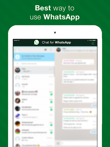 Chat Guide for WhatsApp Tablet