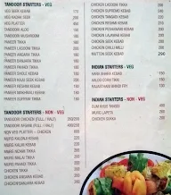 Sahil's Veg Non-Veg Seafood menu 2