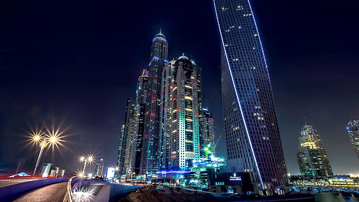 Dubai Night Live Wallpaper Backgrounds HD