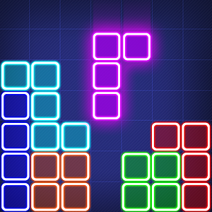 Puzzle game : Glow block puzzle 1.0.5 Icon