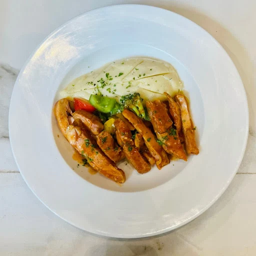 Peri Peri Chicken With Mash Potatoes - DYN