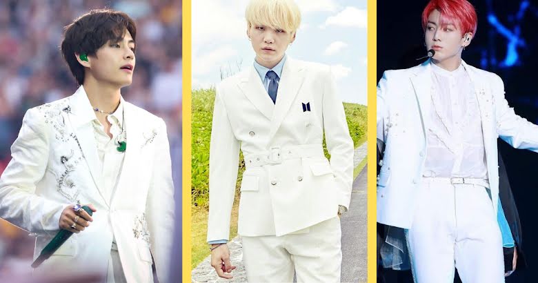 These 15+ Photos Of BTS Looking Angelic In All-White Outfits Will Make You  Temporarily Forget How Naughty These Boys Can Be - Koreaboo