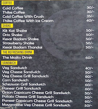 SP Cafe menu 2