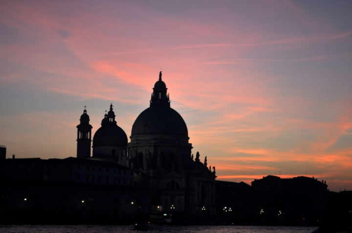 Tramonto a Venezia di gallo