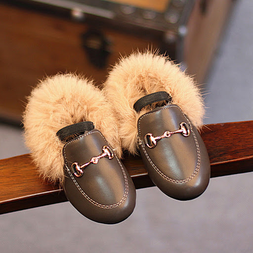 Title 4, Girls Fashion Simple Padded Solid Color Cotton...