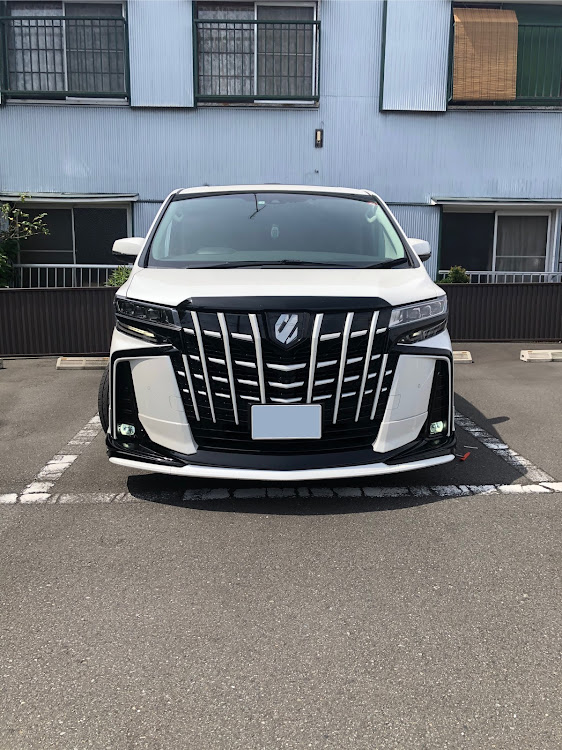 アルファードのコロナウイルスに負けるな・アルファード30後期・フォグランプ三色・洗車に関するカスタム事例の投稿画像3枚目