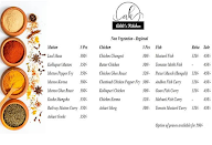 Aditi's Kitchen menu 2