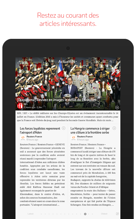   Flipboard – Capture d'écran 