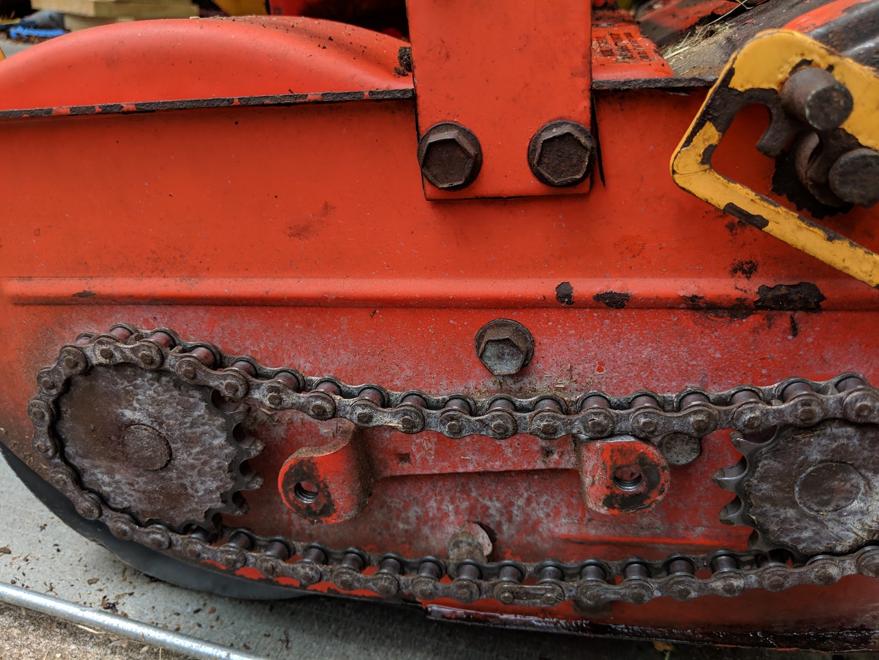 20 McLane reel mower restoration