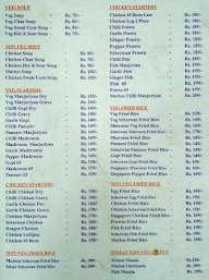 Chennai Biriyani menu 1