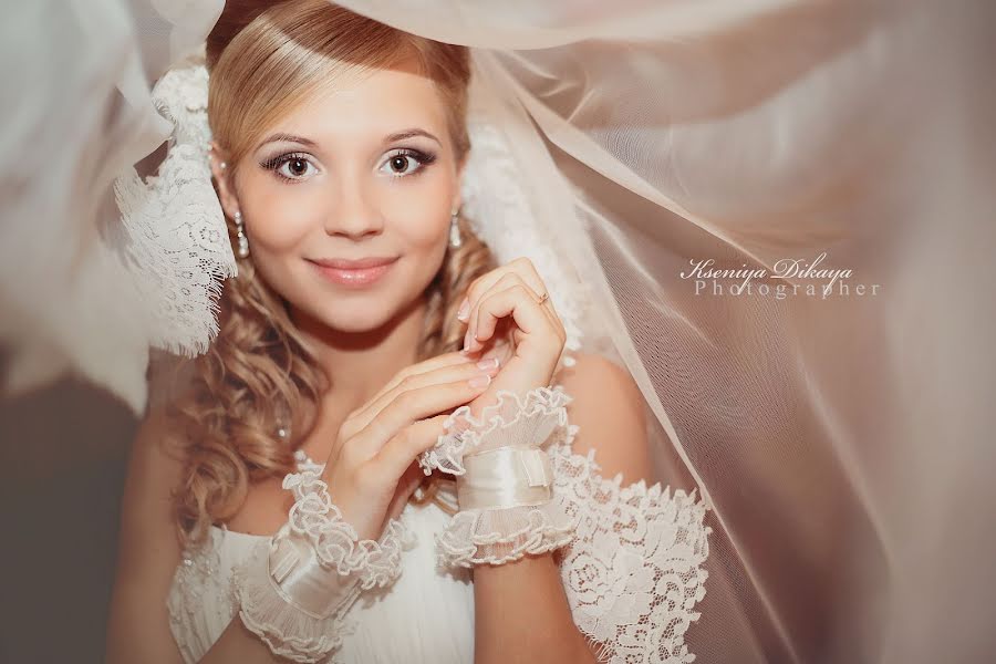 Svatební fotograf Kseniya Dikaya (dikfoto). Fotografie z 12.října 2013
