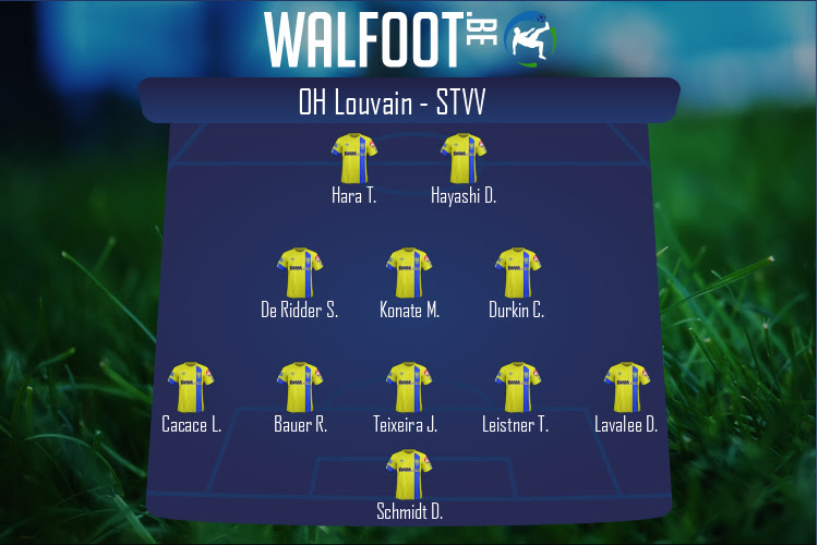 Composition STVV | OH Louvain - STVV (24/10/2021)