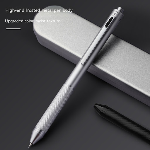 Title 2, Gravity Induction Metal Gel Pen Ballpoint Pen 4...