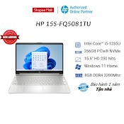 [Mã Elhp12 Giảm Đến 2Tr2] Laptop Hp 15S - Fq5081Tu/ Fq5079Tu (Core I5 - 1235U + Ssd 256Gb)