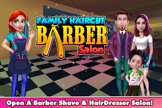 Family Salon Makeup Artist Barber Shop Perm Hairdo Lietotnes