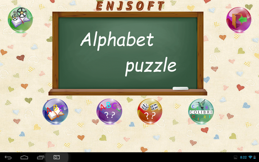 Alphabet puzzle demo