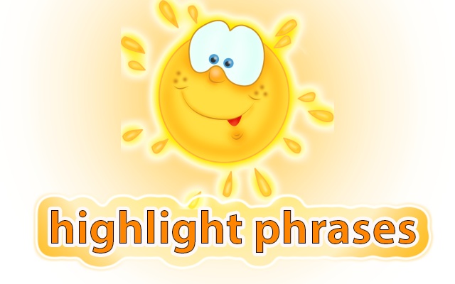 highlight phrases
