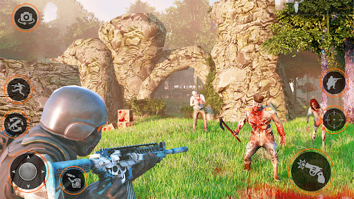 Screenshot Zombie Games 3D - Gun Games 3D