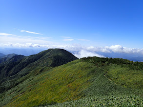 三ノ峰を見返す