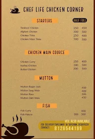 Kedar Inn menu 1